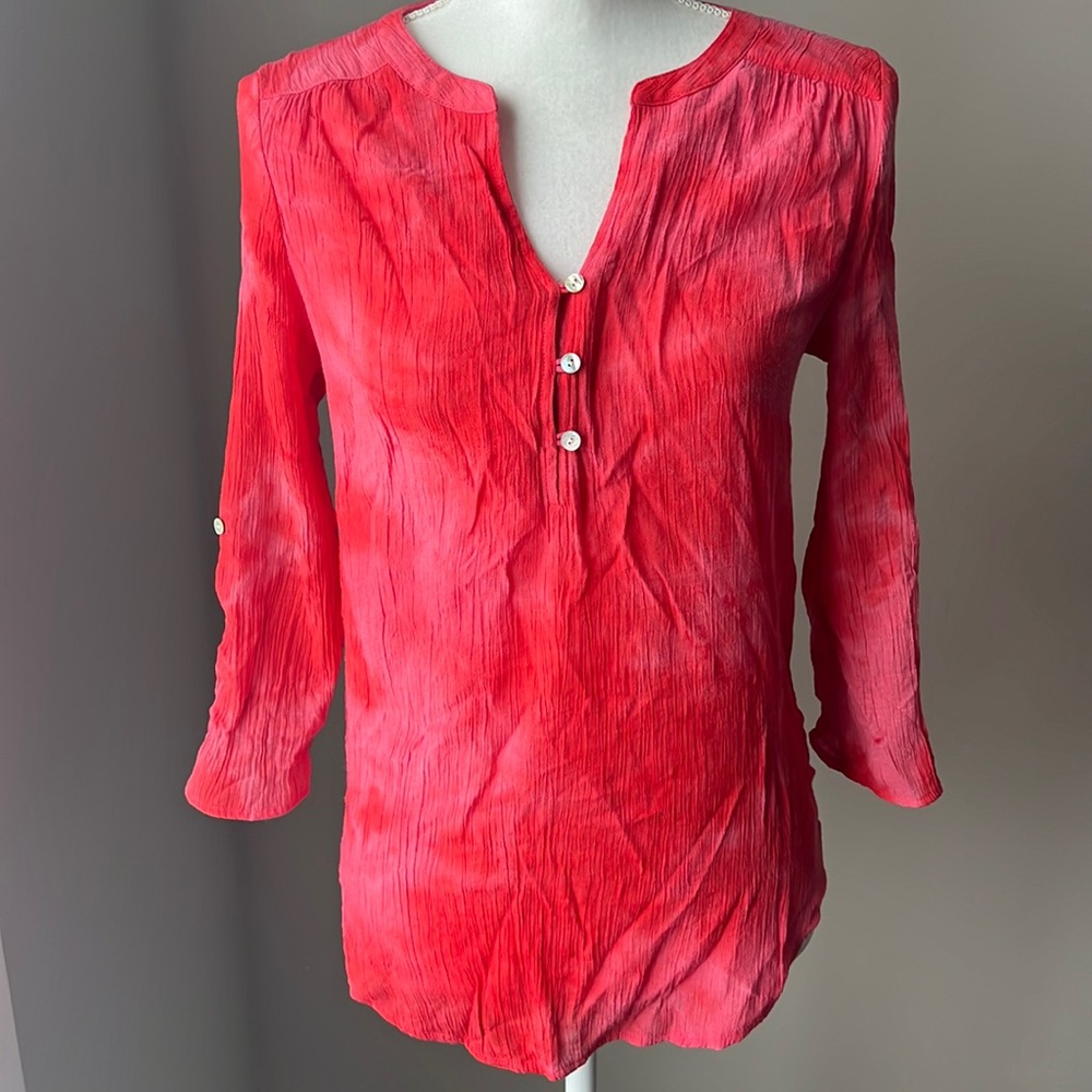 Denver Hayes Tie Dye Top/Blouse